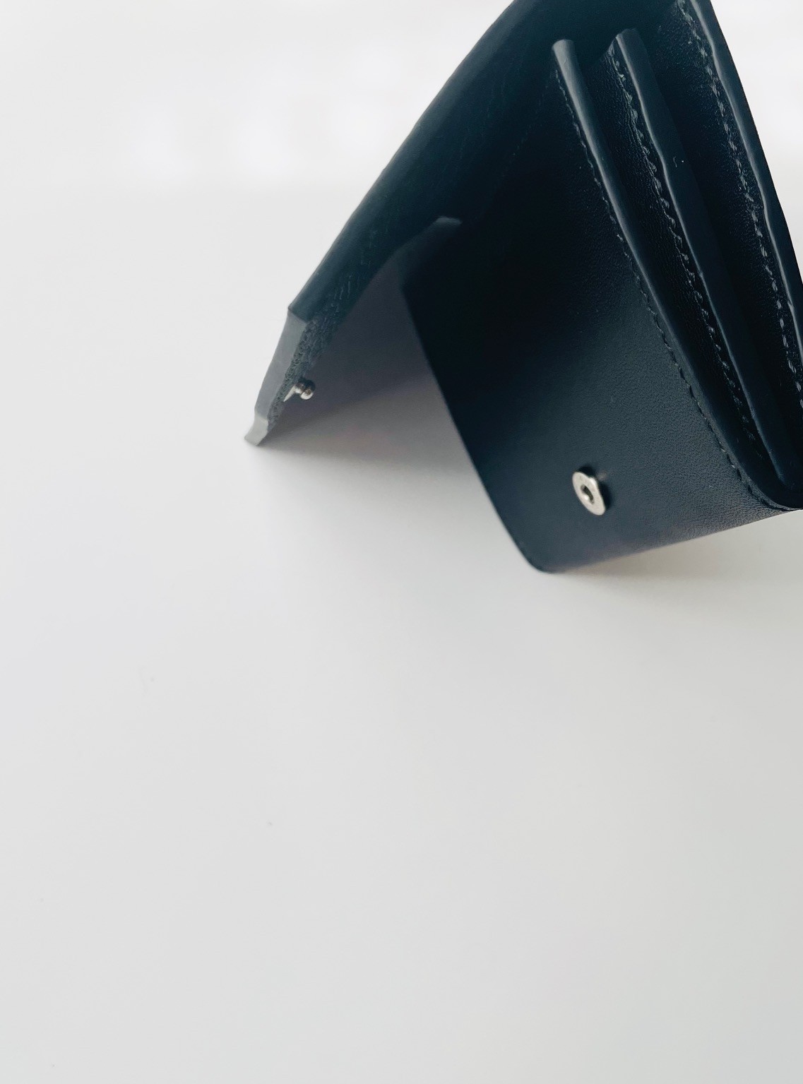 ワイヤーステッチカードケース 黒 - 画像 (6)