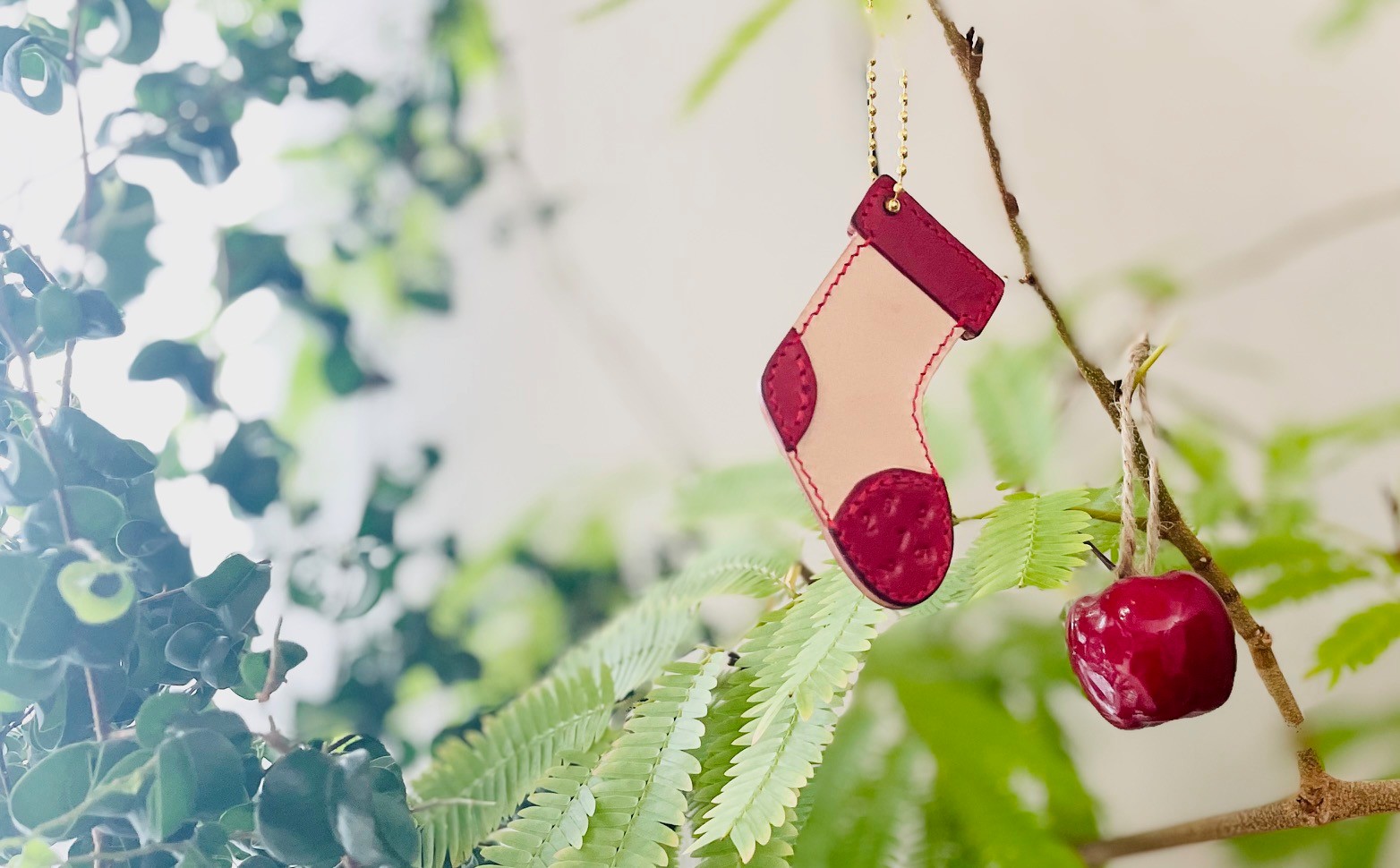 クリスマスオーナメント作りました